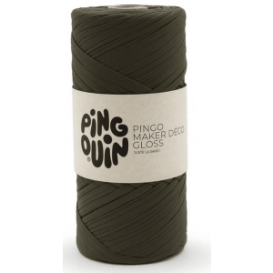 Aiguille Pingouin Pingo Maker Deco Gloss 10 200g 100% Polyester - kaki