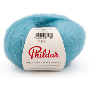 Phil mohair soie - lagon