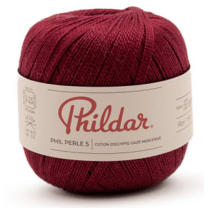 Phil perle 5 - lie de vin