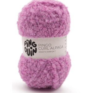 pingo curl alpaga - lilas parme