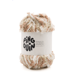 Fil Phildar Miaou Imprimé 100% Polyester 100g 100m Taille 42 - miaou print sand