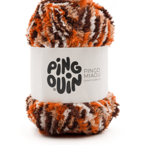 Fil Phildar Miaou Imprimé 100% Polyester 100g 100m Taille 42 - miaou print wood