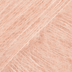 Fil à tricoter Drops Design Brushed Alpaca Silk 77% alpaga, 23% soie - rose sable 20