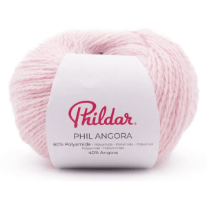 phil angora  60% polyamide - 40% angora  50 g 200m - rosée