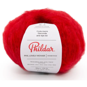 phil lovely mohair - rouge