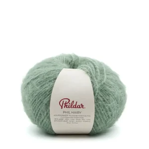 Fil à tricoter Phildar Phil Hairy 100 g, 190 m - sauge