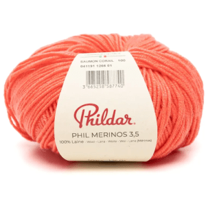 Phil mérinos 3.5 - saumon corail