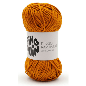 pingo raphia like - sunset orange