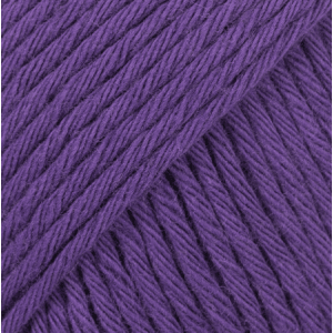 Fil à Tricoter Drops Design Paris 100% Coton 50g 75m Aiguille 5 - violet foncé 08
