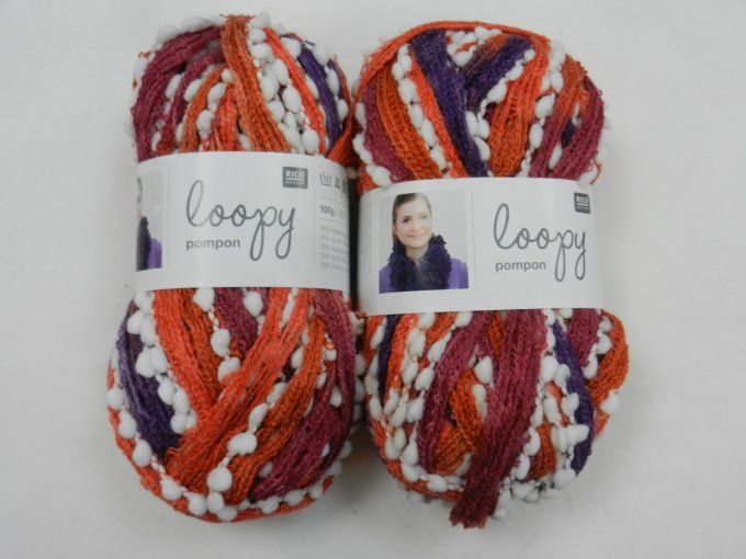 lot 448 : 2 loopy orange