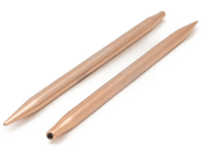 Aiguilles circulaire interchangeables rose gold