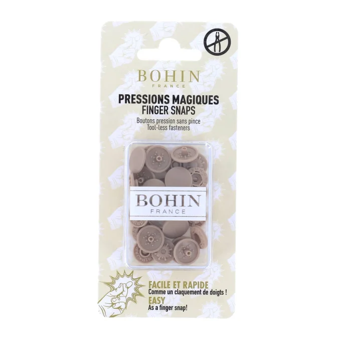 Pressions magiques - Boutons pression sans pince - 13 mm 