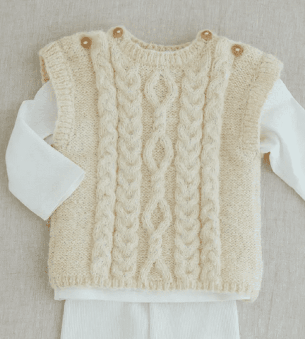 Fiche modèle Pull Layette Nolan 