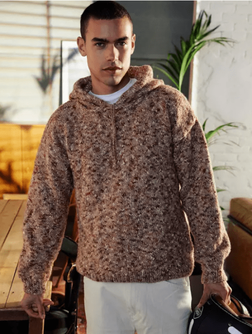 Fiche Modèle pull l Homme BO patron téléchargeable en pdf