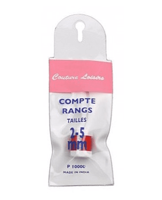 compte rangs 2-5 mm