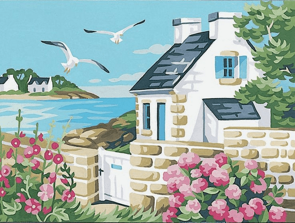canevas royal paris 30x22cm sans fil