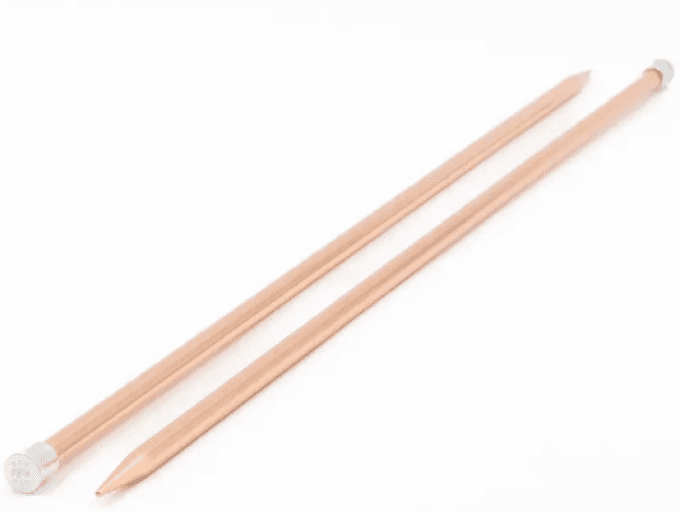Aiguilles Droites Rose Gold 40 Cm