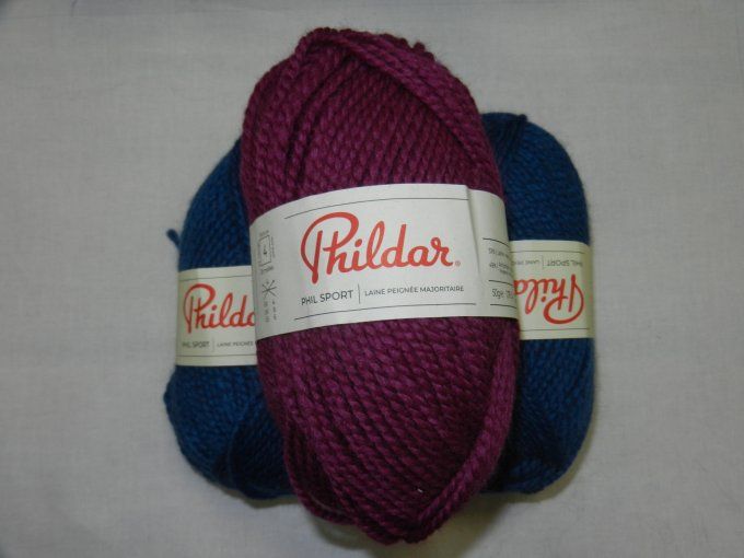 lot 11 : 3 mix phil sport navy/grappa