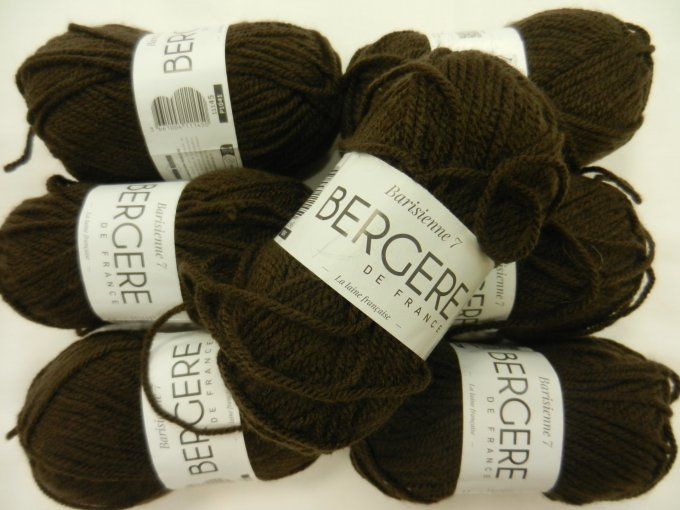 lot 78 : 7 pelotes barisienne 7 marron
