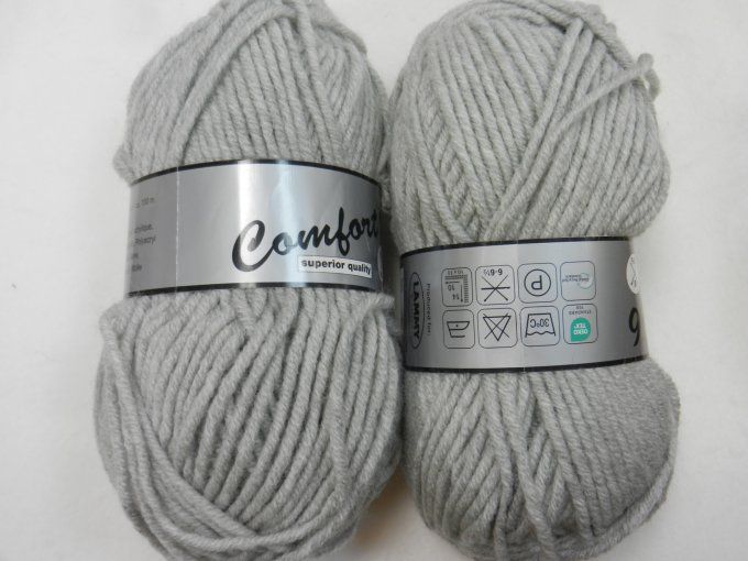 lot 258 : 2 confort 6 gris