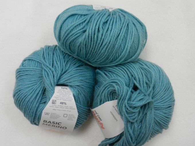 lot 270 : 3 basic merino vert