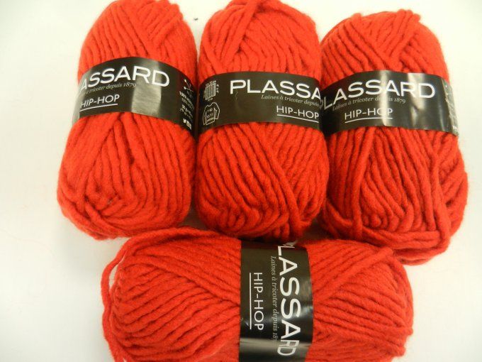 n°72 lot 4 hip hop plassard rouge