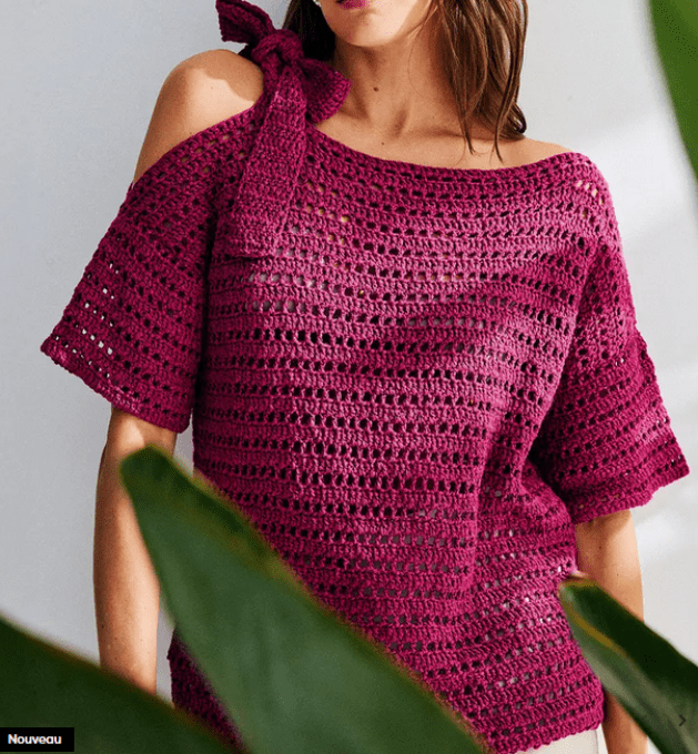 Fiche modèle pull Ezya