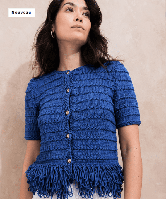 fiche modèle 14 gilet léo