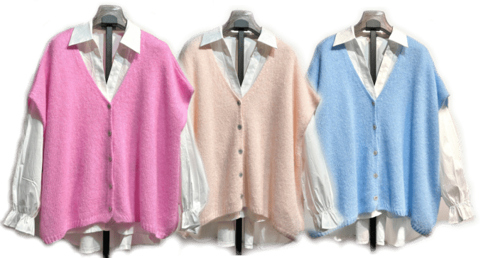 Gilet mohair