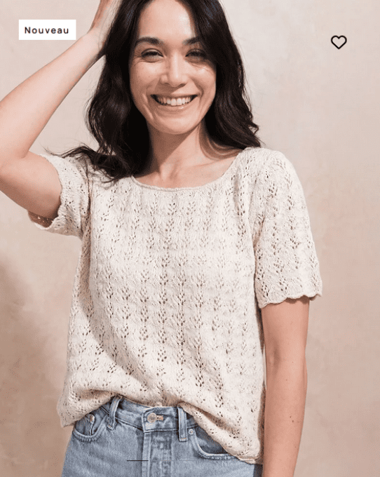 fiche modèle 6 Pull Léodine