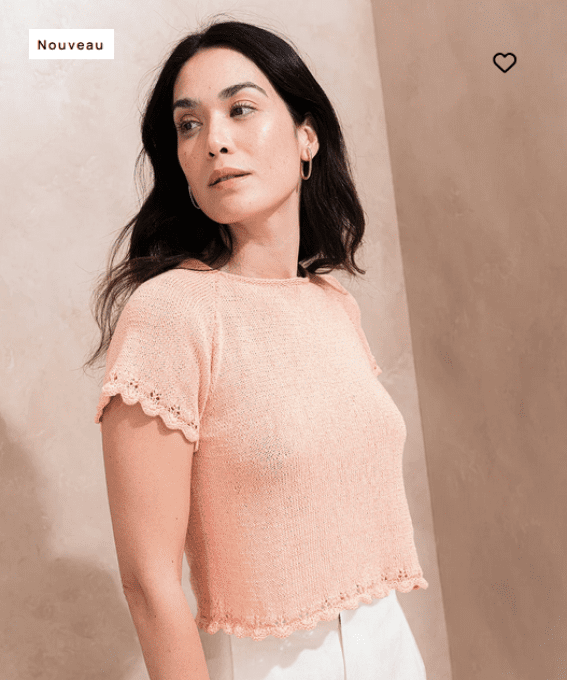 fiche modèle 7 pull Léonie