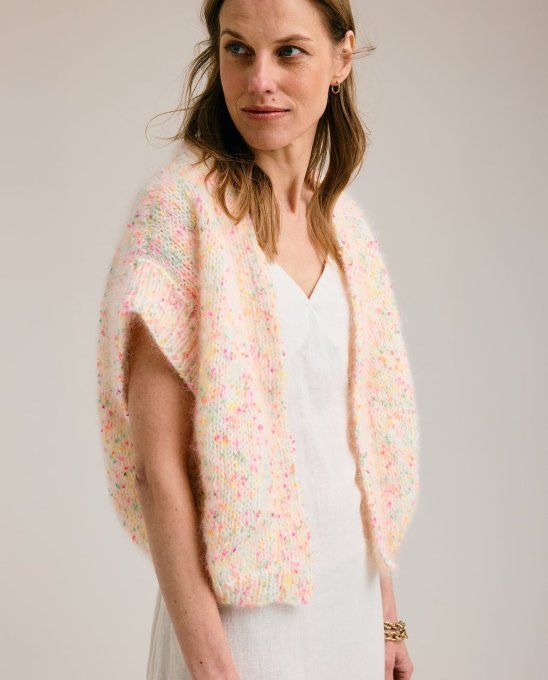 Fiche modèle gilet femme léony téléchargeable