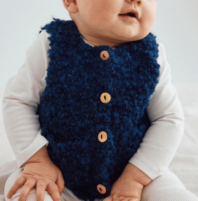 Modèle Gilet Layette Nolie