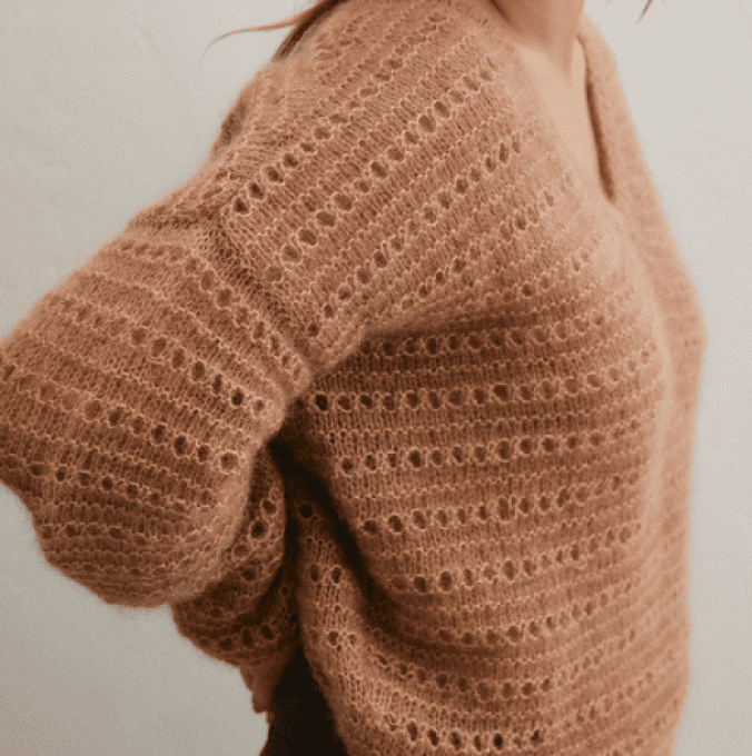 Fiche modèle pull Océane