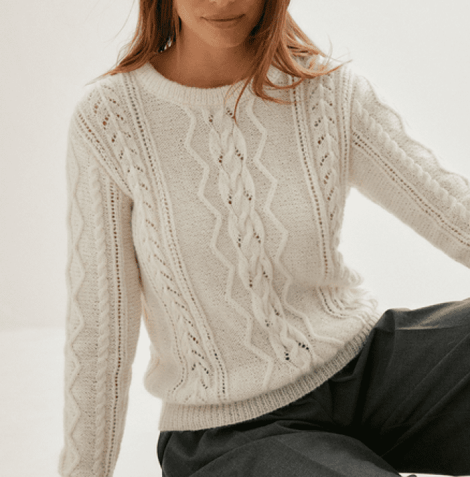 Fiche modèle pull Odile