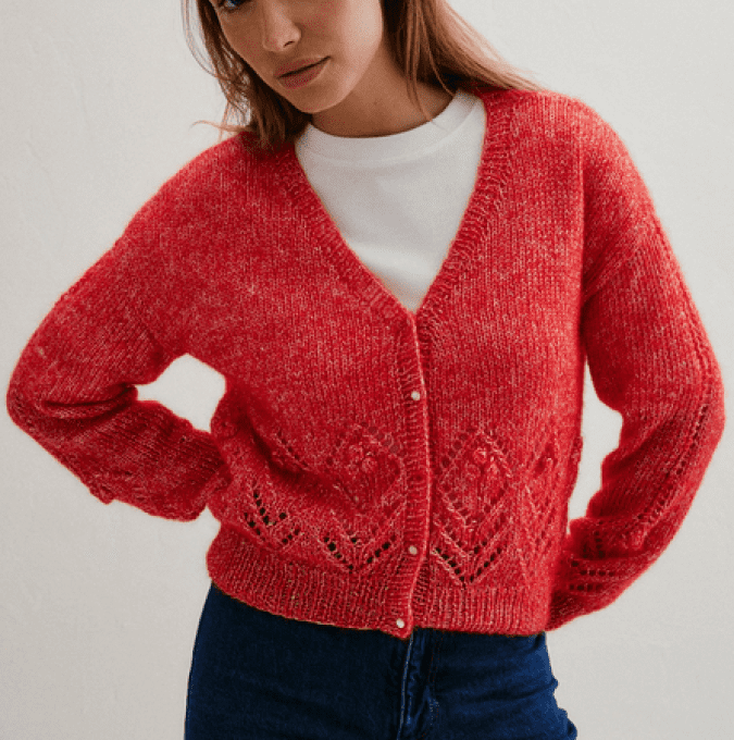 Fiche modèle gilet olga