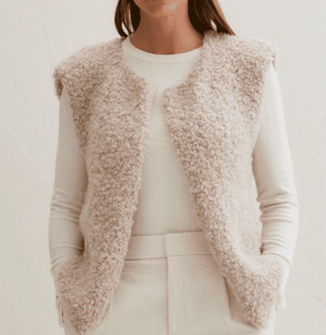 Fiche modèle gilet Olivia