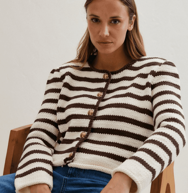 Fiche modèle gilet Olivia