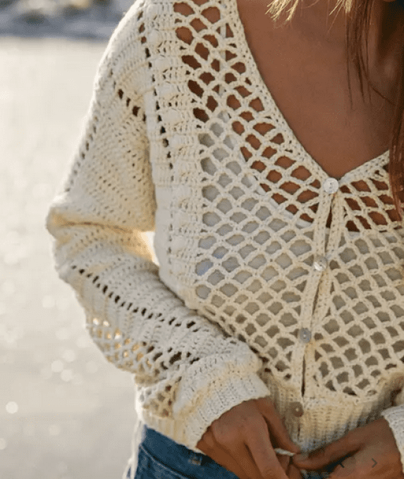Fiche modèle gilet Peggy