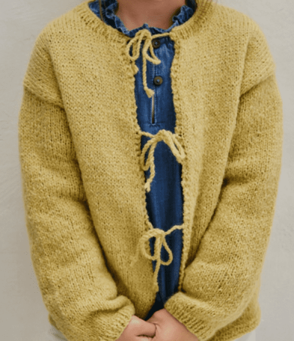 Fiche modèle pull Perle