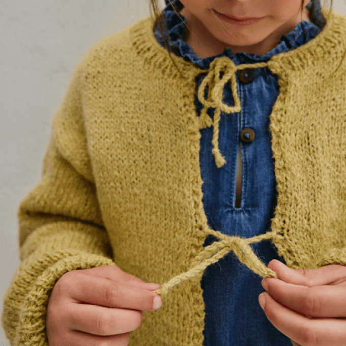 Fiche modèle pull Perle