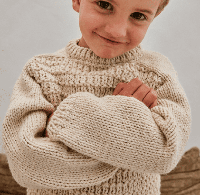 Fiche modèle pull Pierig