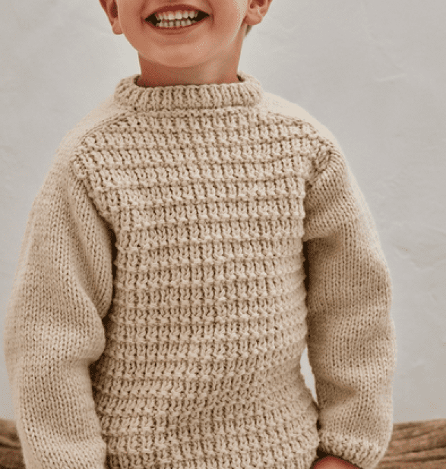 Fiche modèle pull Pierig