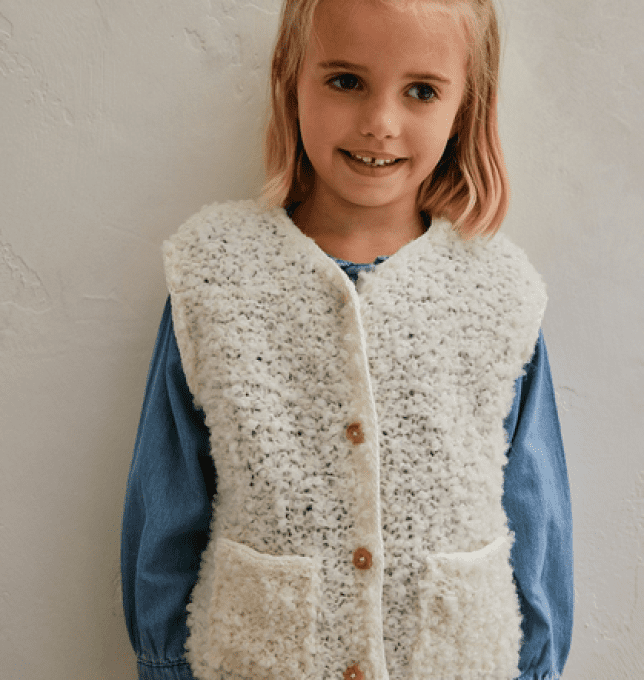 Fiche modèle gilet polly