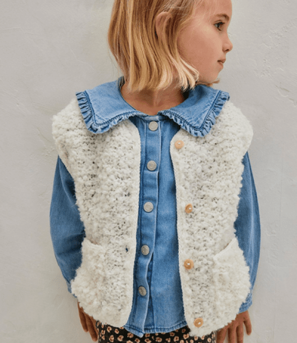 Fiche modèle gilet polly