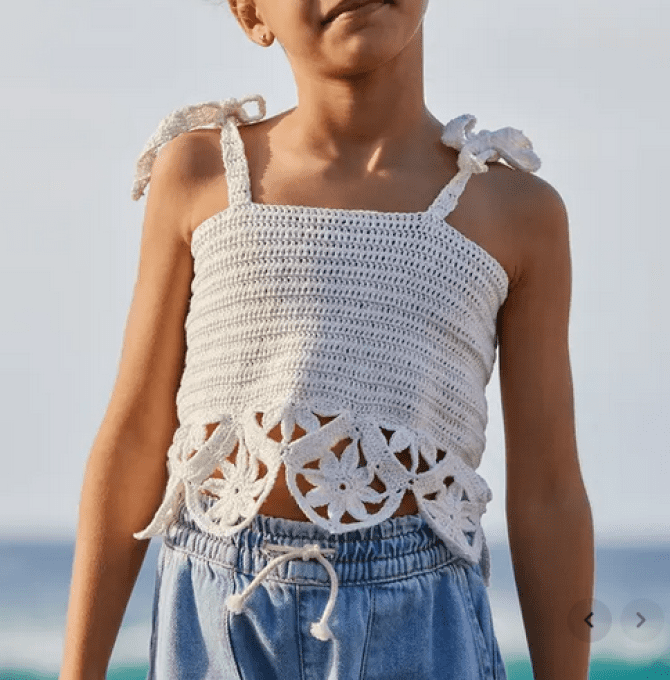 Fiche modèle top Poppy