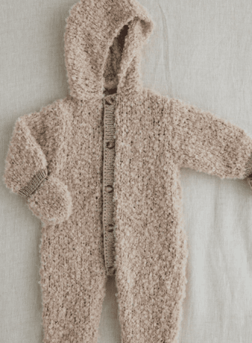 Modèle combinaison layette Noé